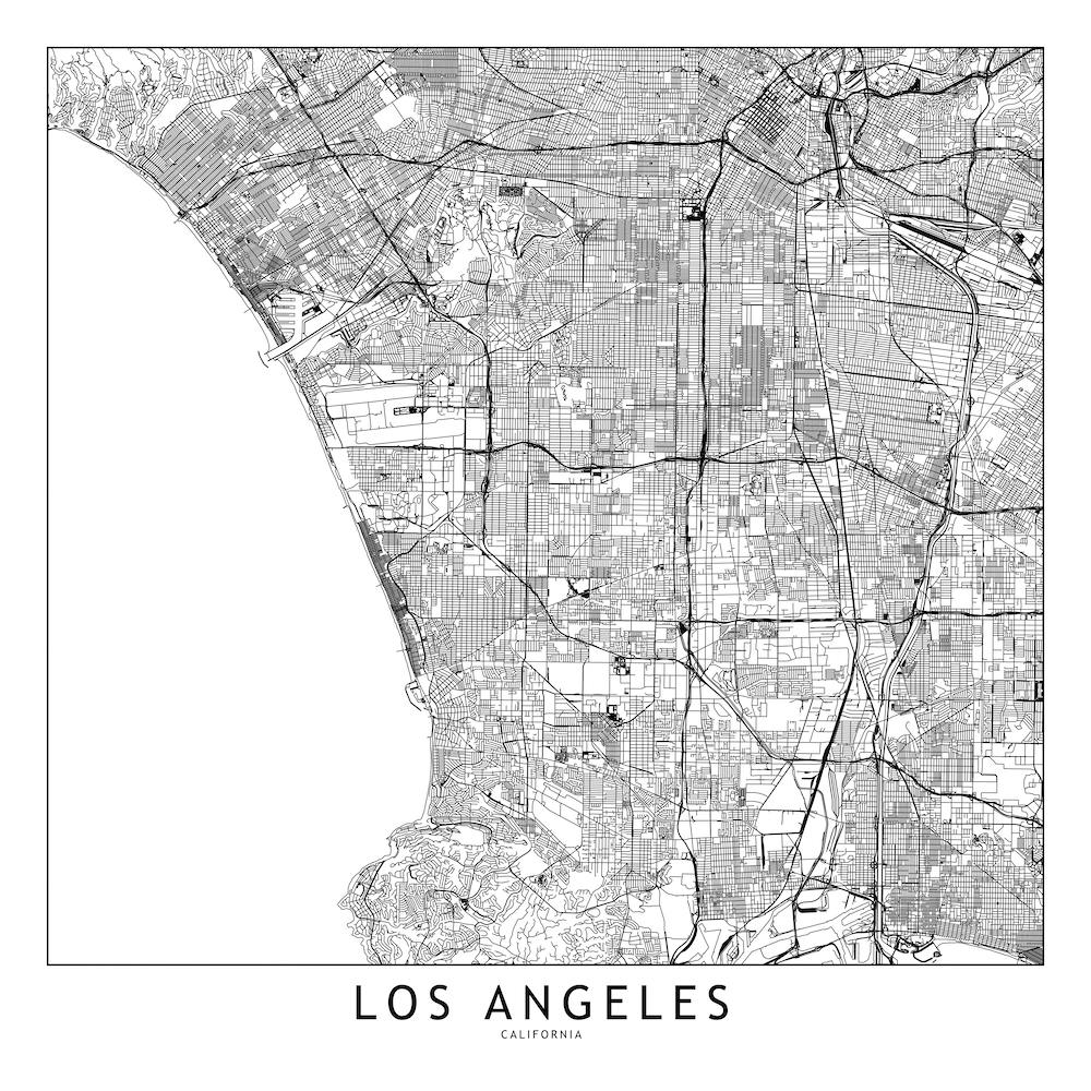 Los Angeles Map I