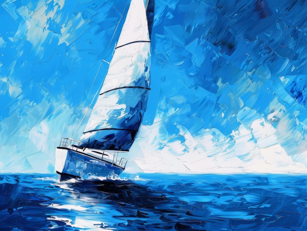 Sailboat On The Ocean 2