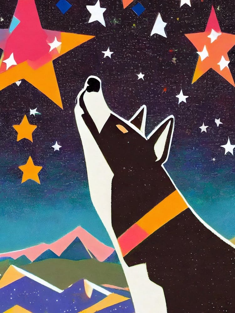 Stargazing Dog