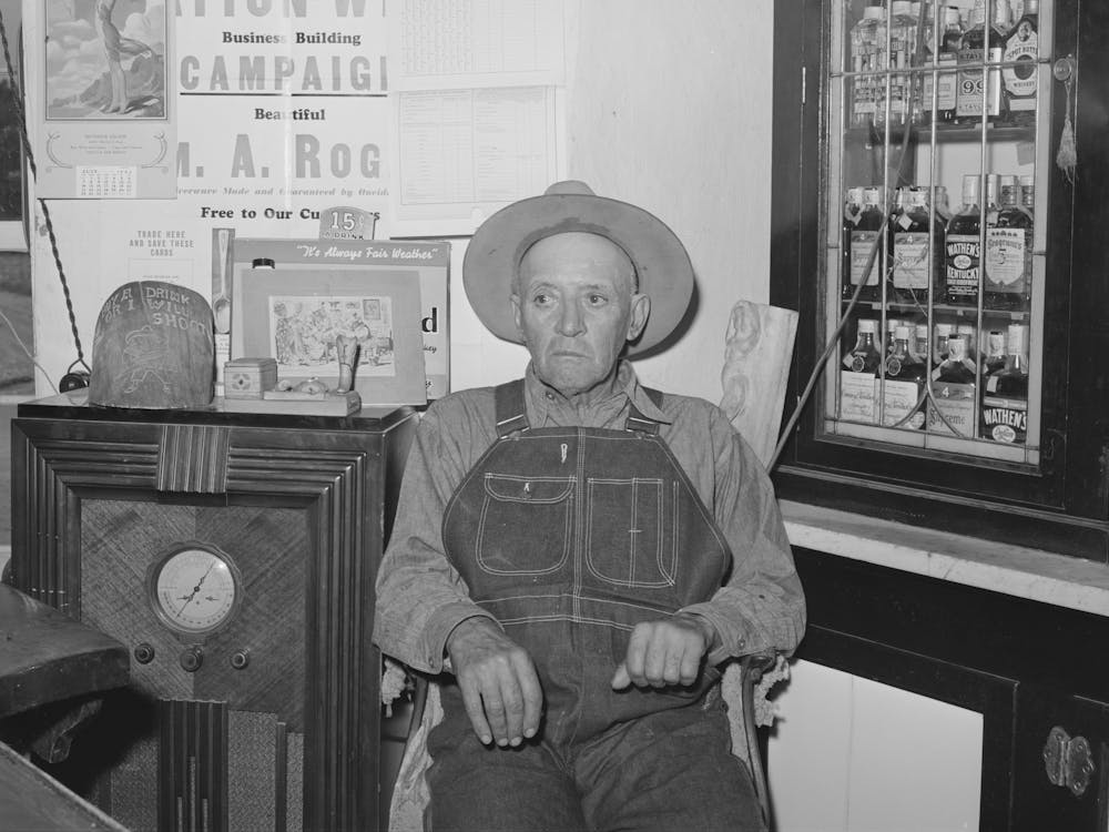 Owner Of Liquor Store, Costilla, New Mexico By Russell Lee