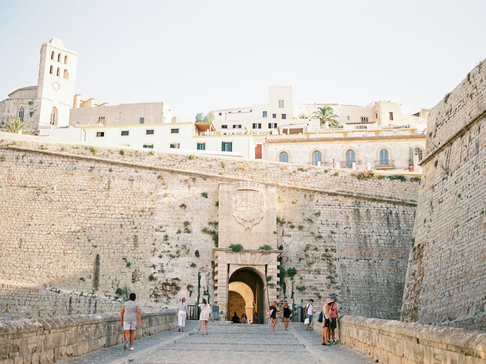 Entrance Of Eivissa Ibiza