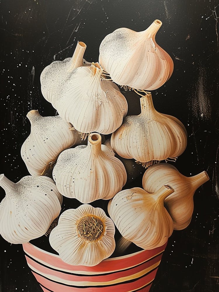 Art Deco Garlic 1