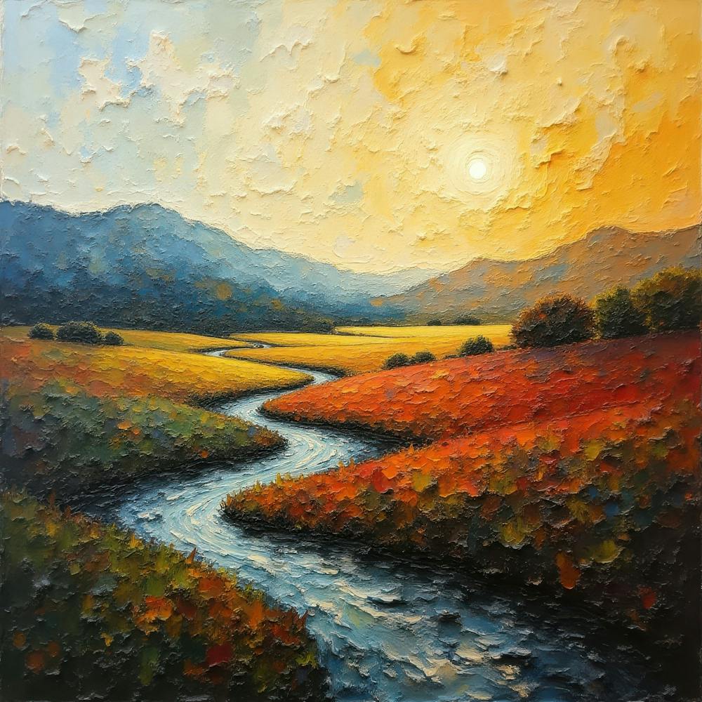 Sunset In The Valley