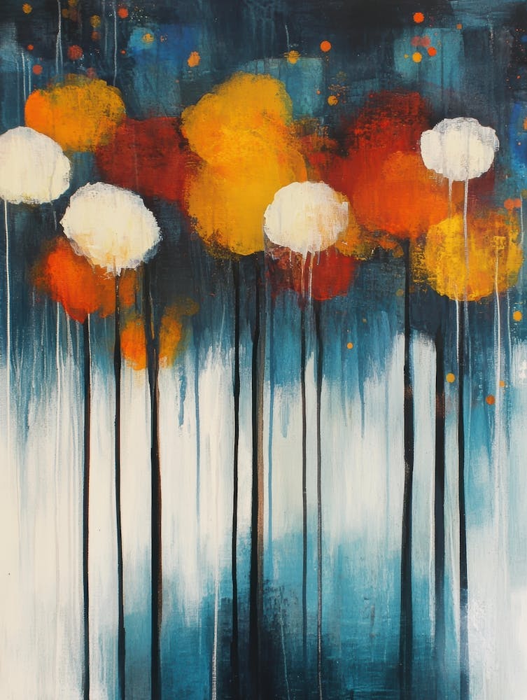 Trees In The Rain 2