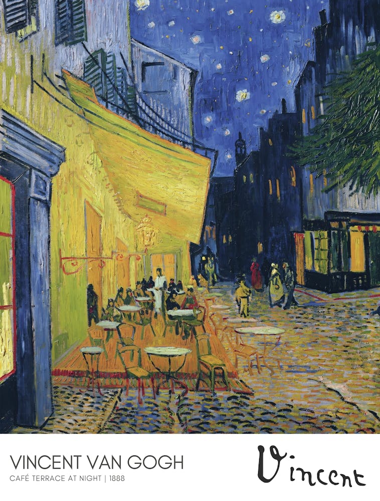 Vincent Van Gogh CAFÉ TERRACE AT NIGHT