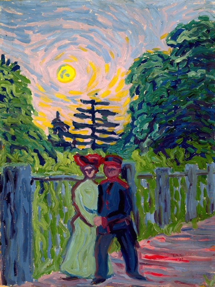 Couple In The Park 1