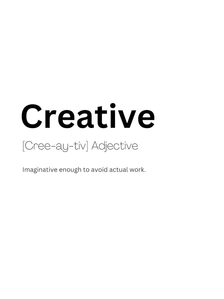 Creative Definition Meaning 1