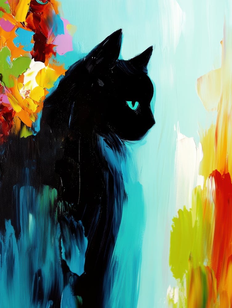 Cat With Blue Eyes 7