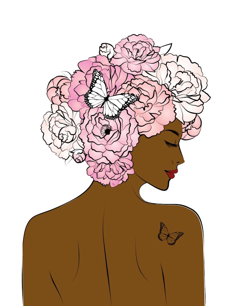 Flower Girl Dark Skin Two