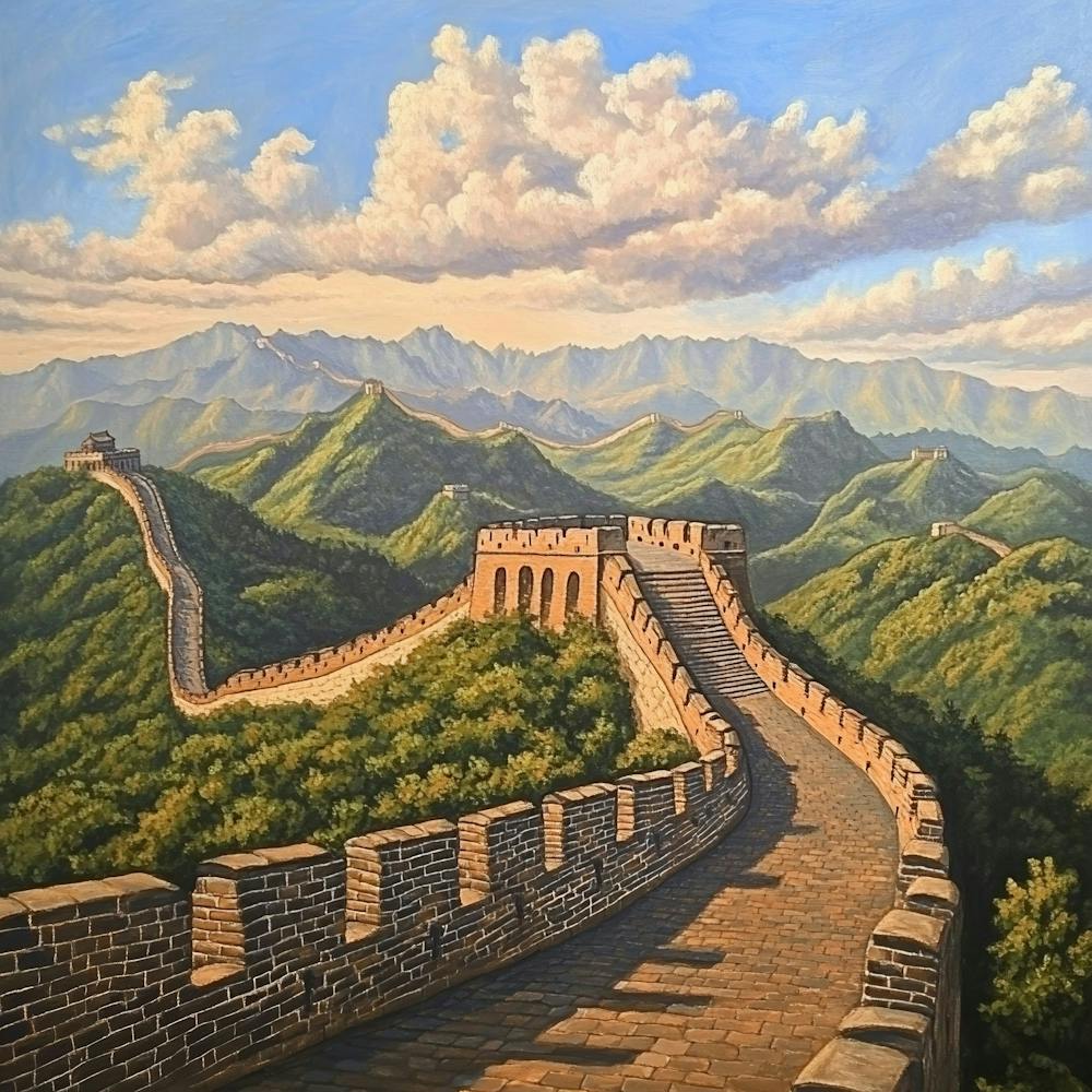 Great Wall Of China Art