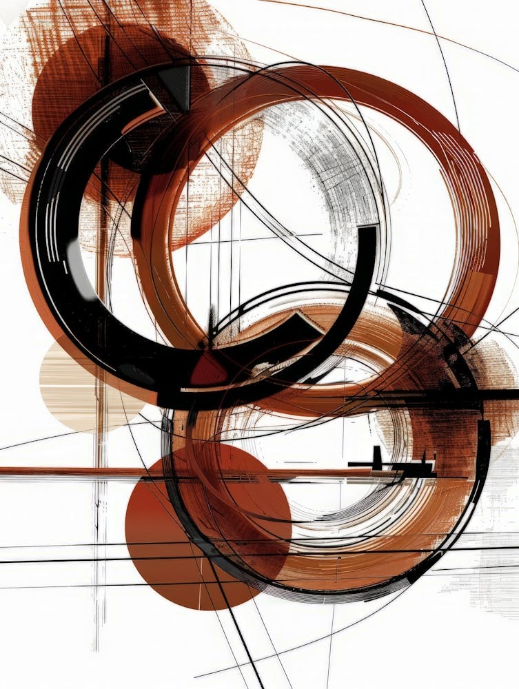 Abstract Circles 90