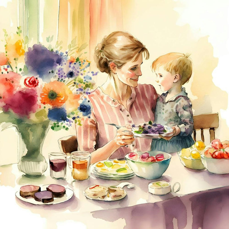 Mothers Day Watercolor Wall Art (8)