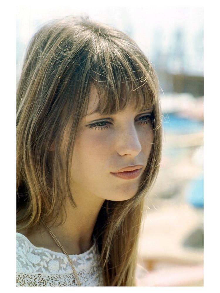 Jane Birkin In Cannes Harbour May 19