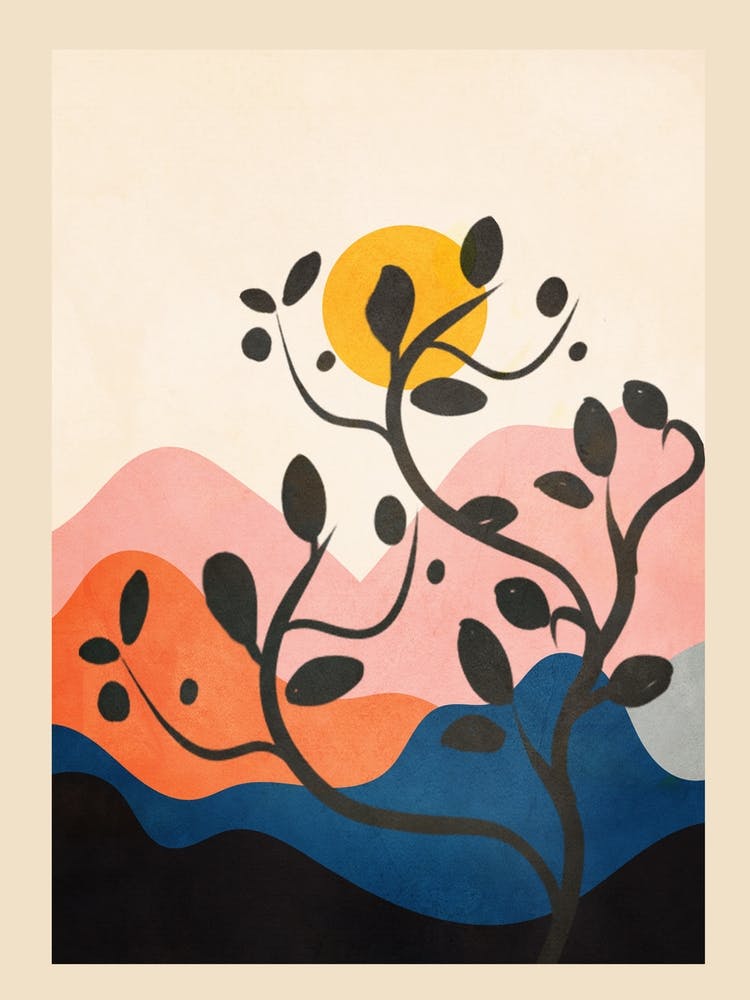 Warm Summer Sunset 03