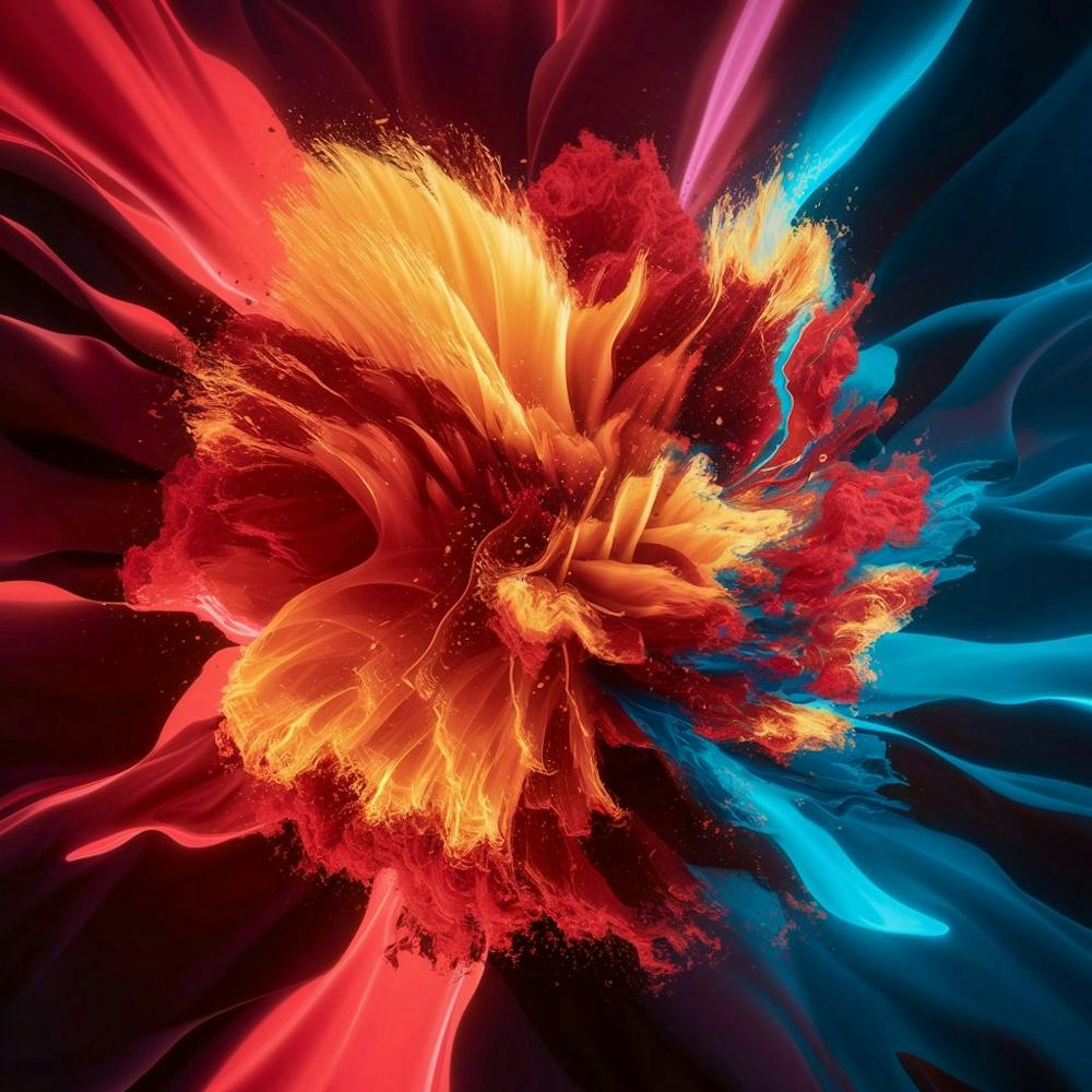 Abstract Flower