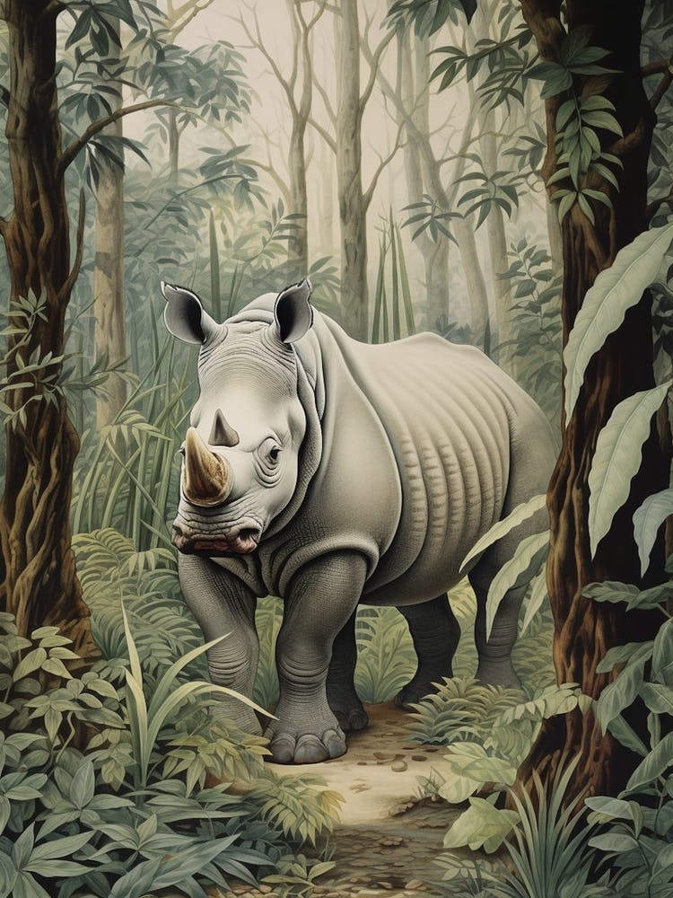 Grey Rhino Exploring Nature 2