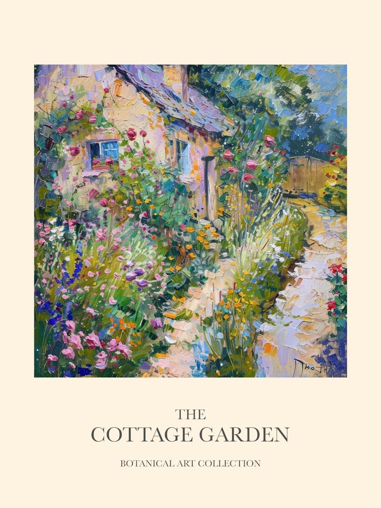 Bloom Ballet Cottage Garden Poster 3