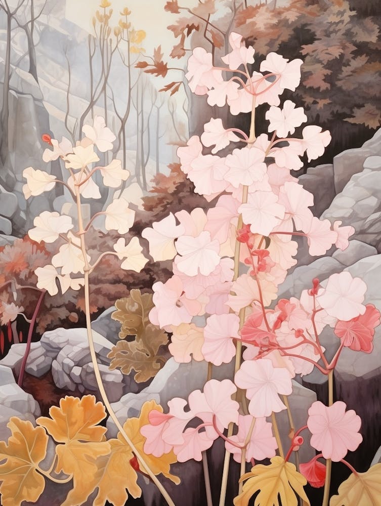 Coral Bells 2 Flower Painting