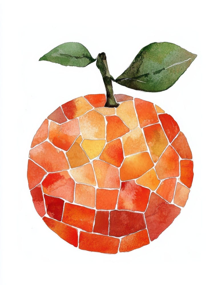 Mosaic Orange 2