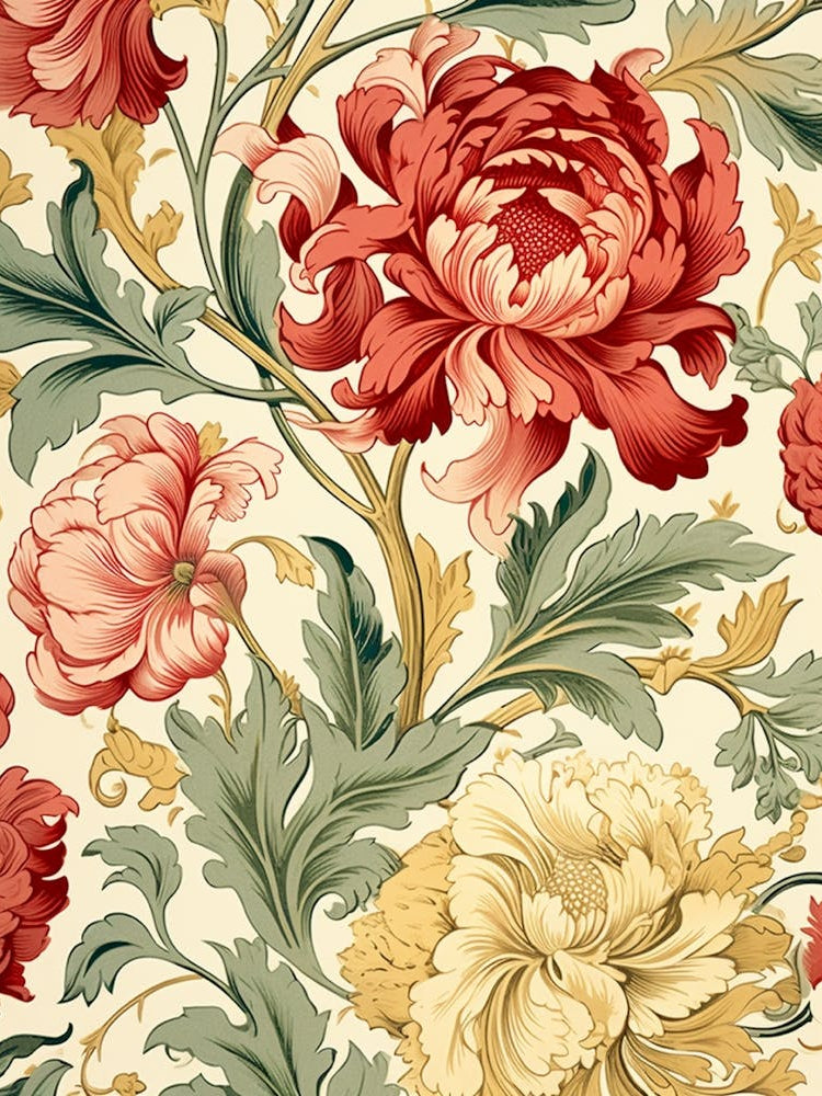 Floral Wallpaper Pattern 9
