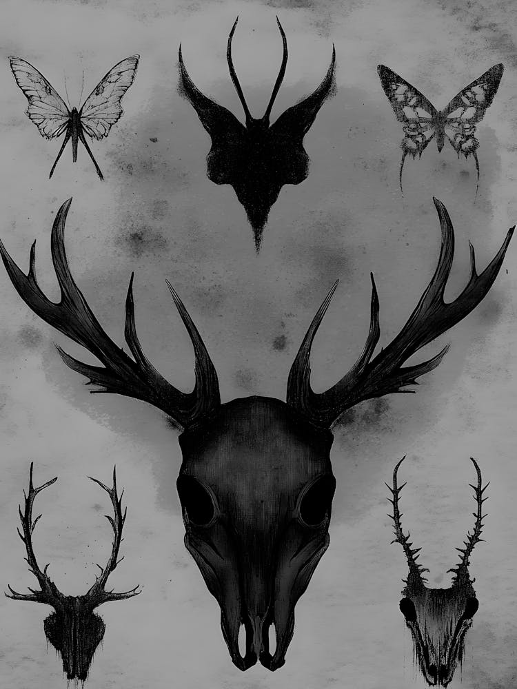 Deer Skulls