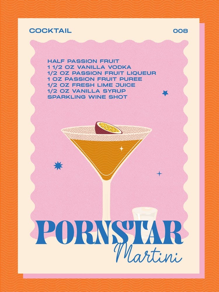 Pornstar Martini Cocktail