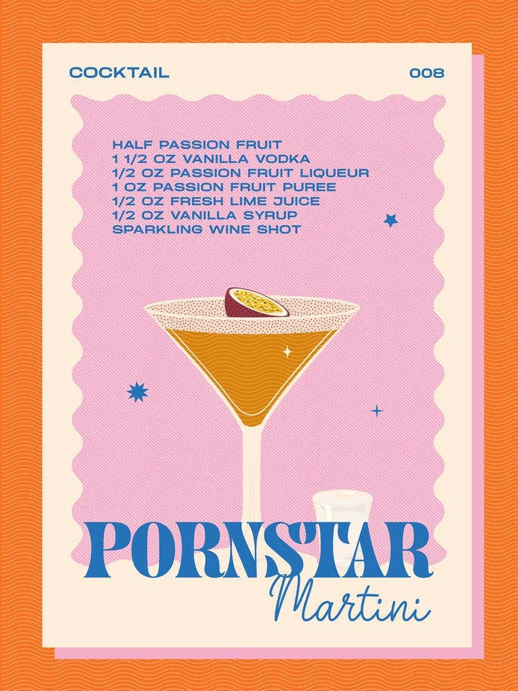 Pornstar Martini Cocktail