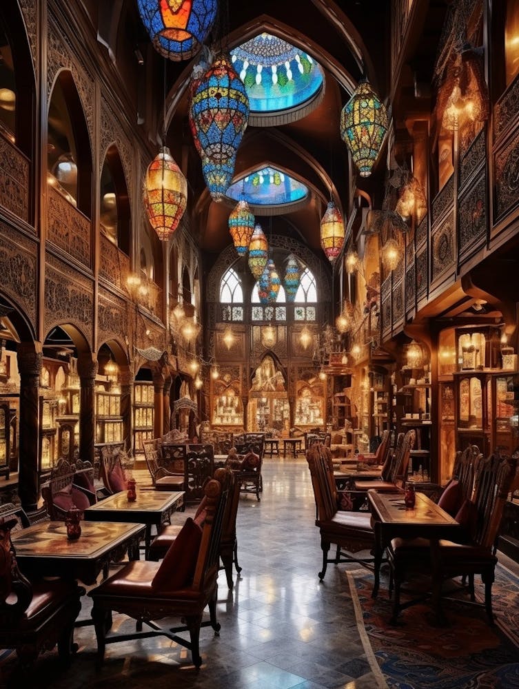 Grand Bazaar Kapal Pixel Art 2