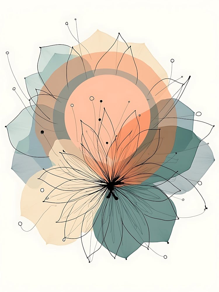 Soft Botanical Imprint