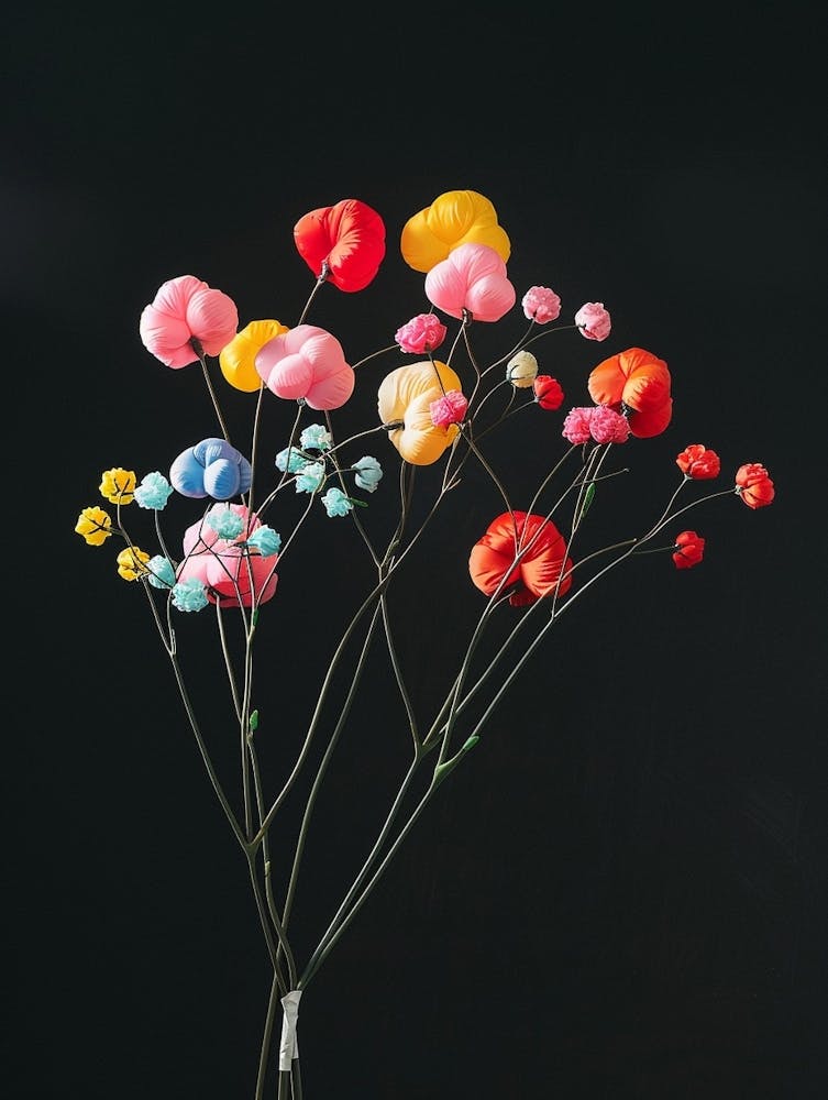 Bright Inflatable Flowers Gypsophila 1