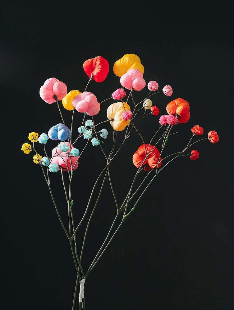 Bright Inflatable Flowers Gypsophila 1