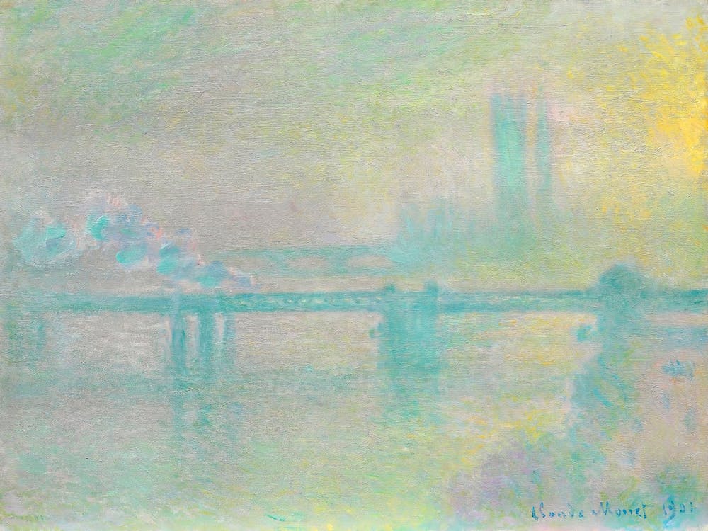 Charing Cross Bridge, London (1901), Claude Monet