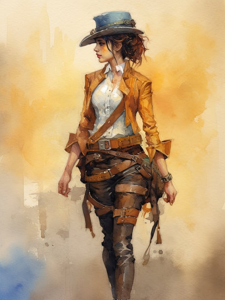 Steampunk Cowgirl 8