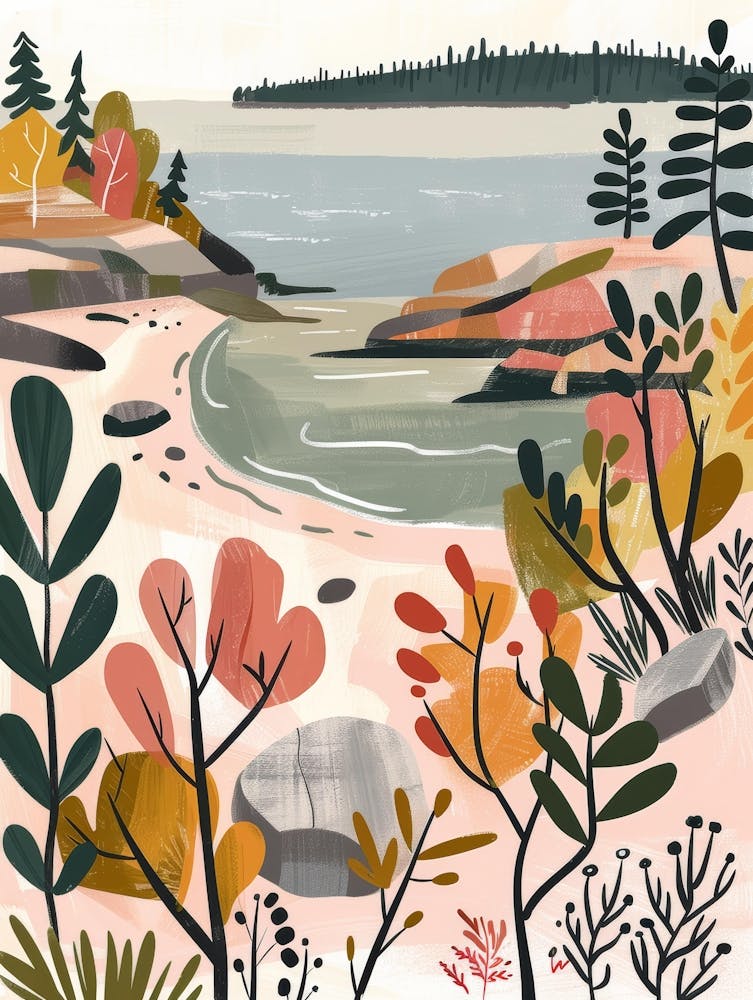 Autumn At The Beach