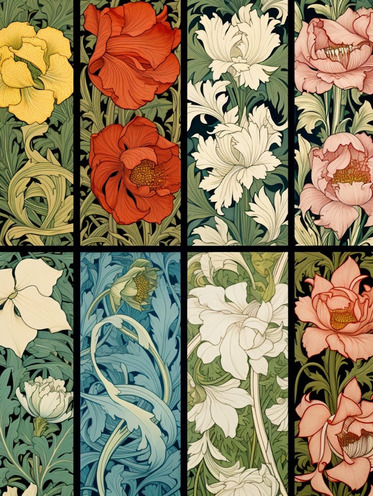 William Morris Flowers 3