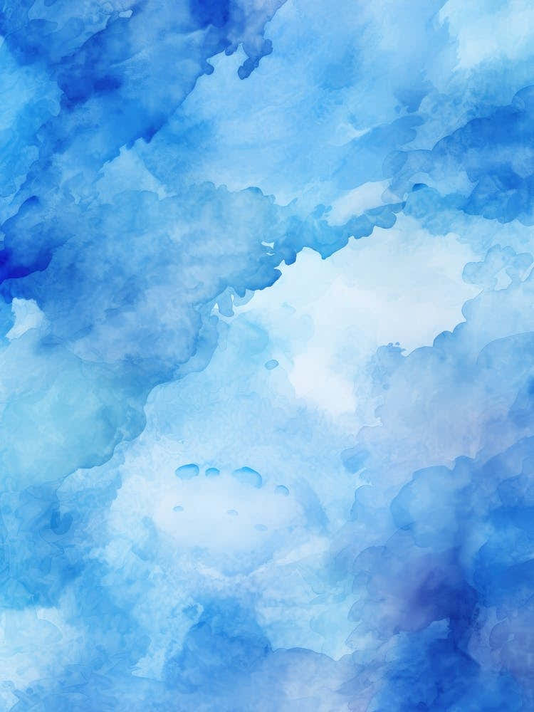 Watercolor Blue Sky