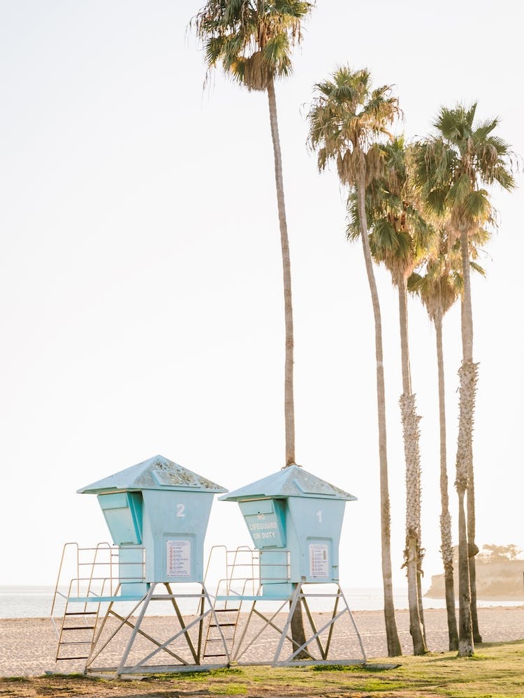 California Lifeguard Towers