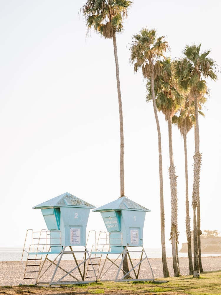 California Lifeguard Towers