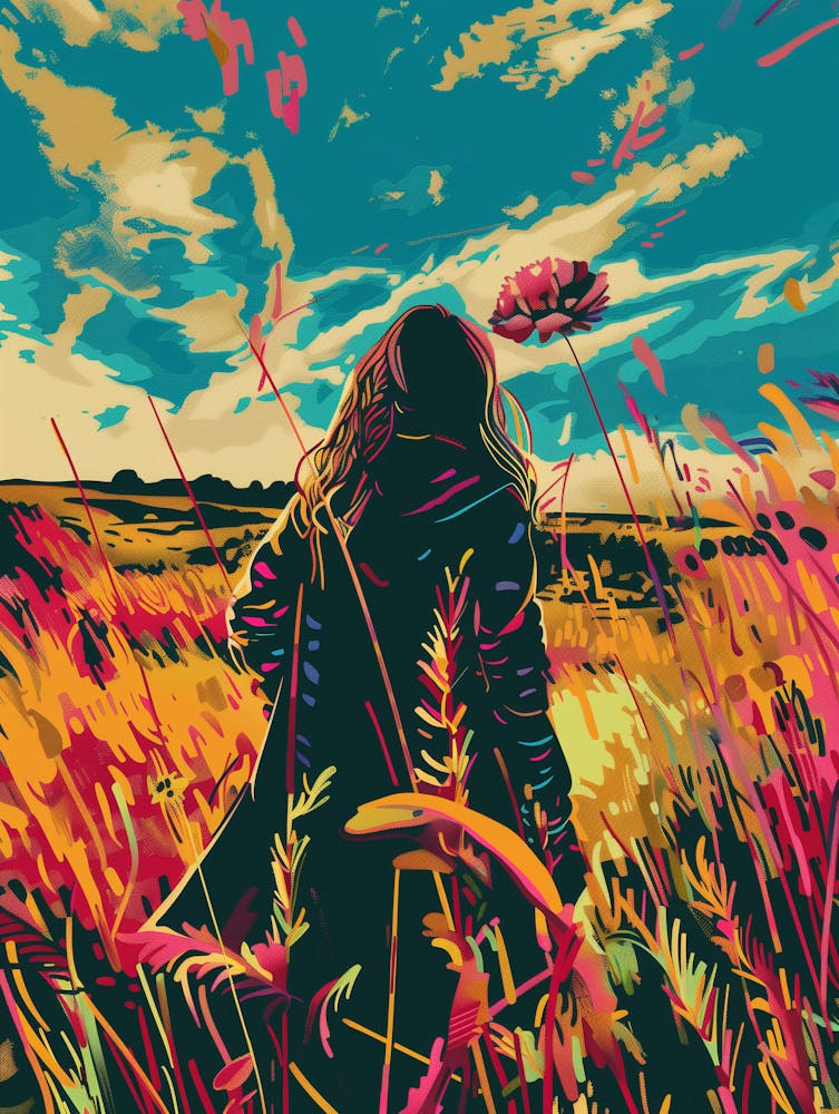 Girl In The Field