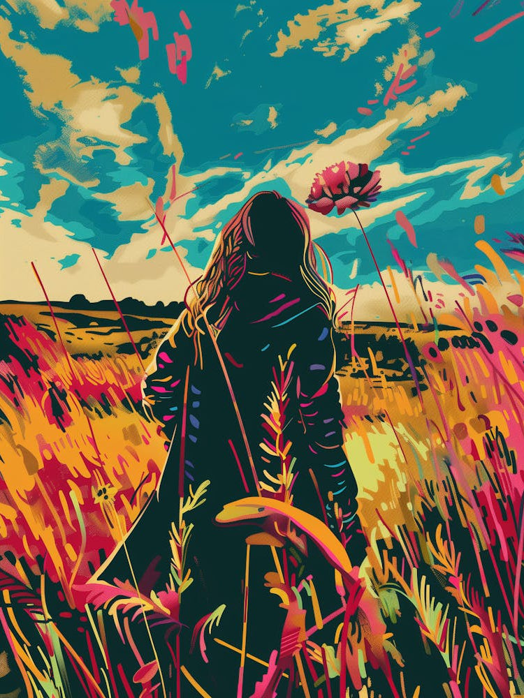 Girl In The Field