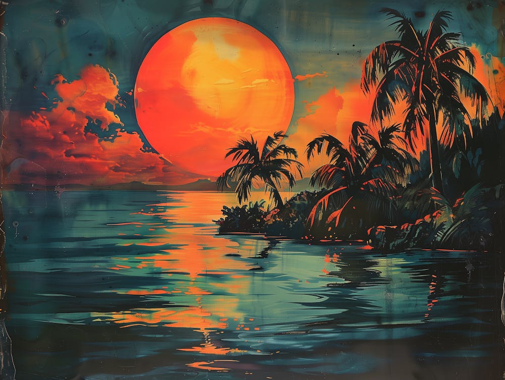 Sunset At The Beach 8