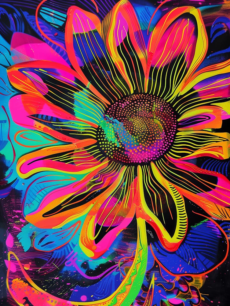 Psychedelic Flower