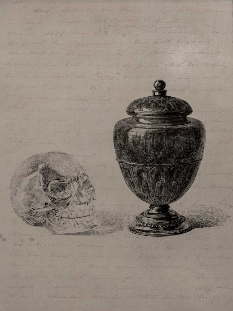 Urn And Skull