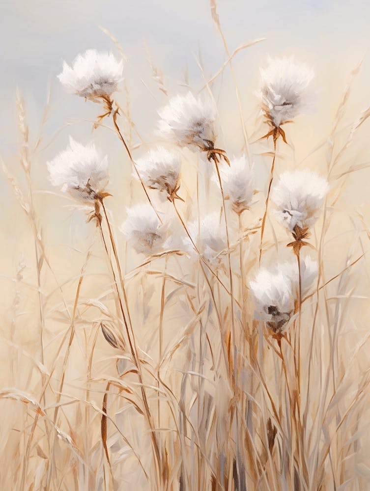 Boho Dried Flowers Cornflower 3