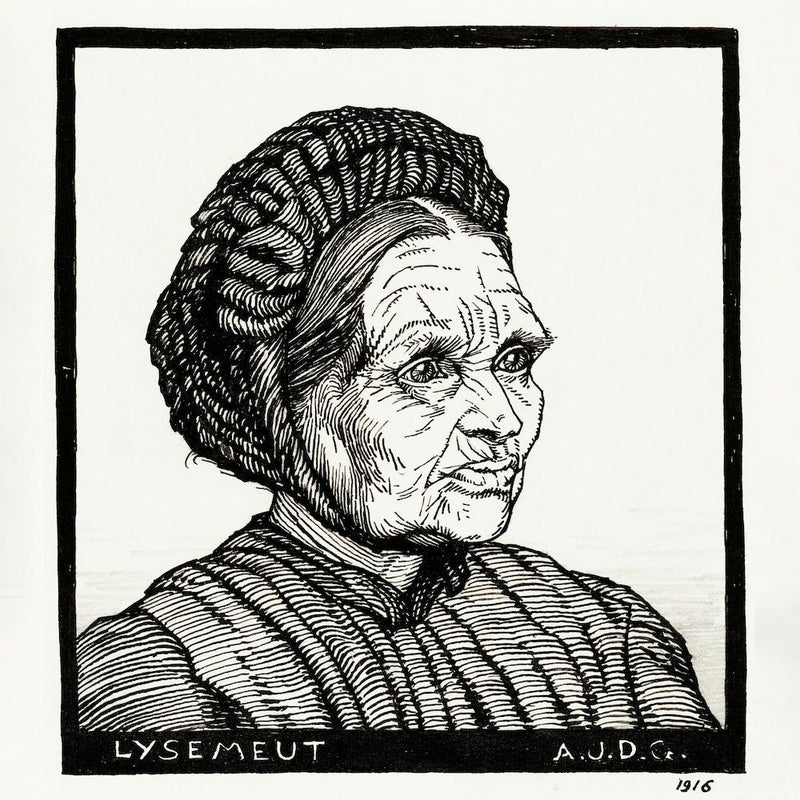 Portrait Of Laren Farmer's Wife Named Lysemeut, Julie De Graag