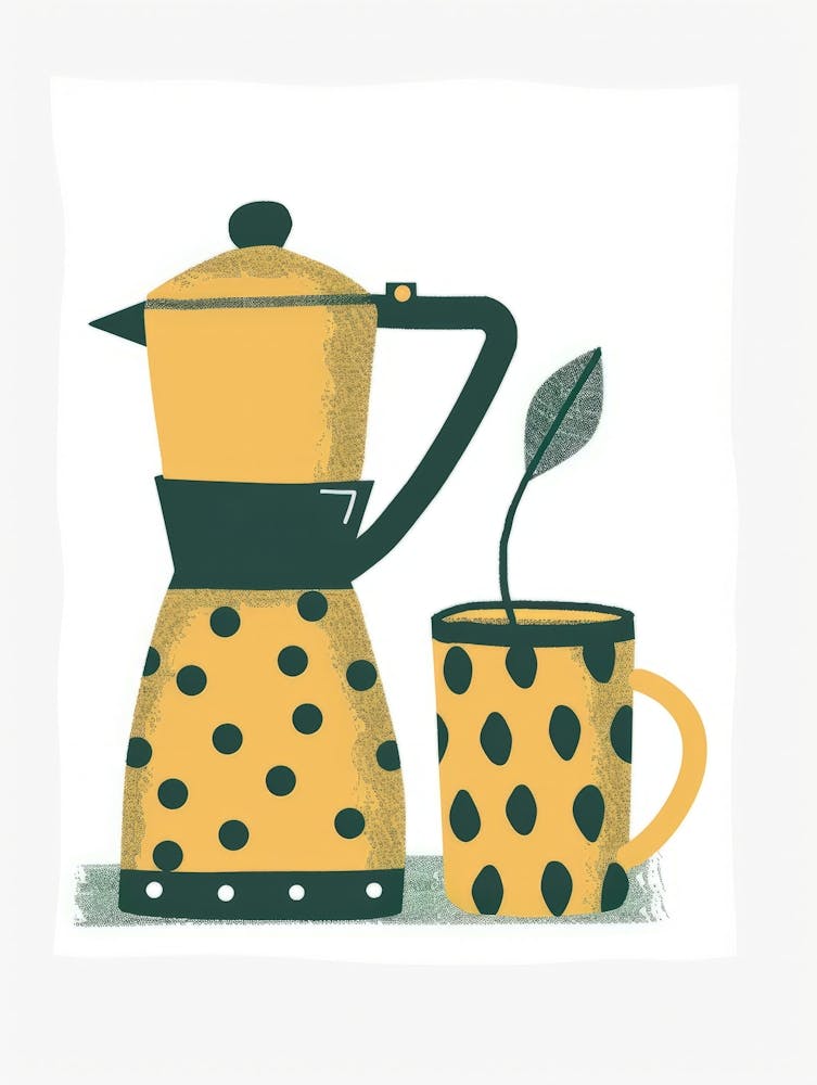 Coffee Pot And Mug