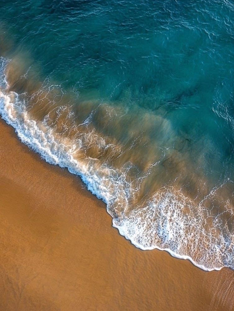 Aerial View Of A Beach 77