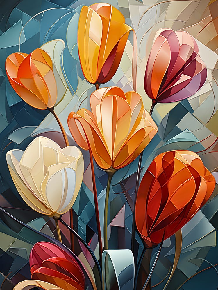 Flowers 18x24 (12 X 16 In)