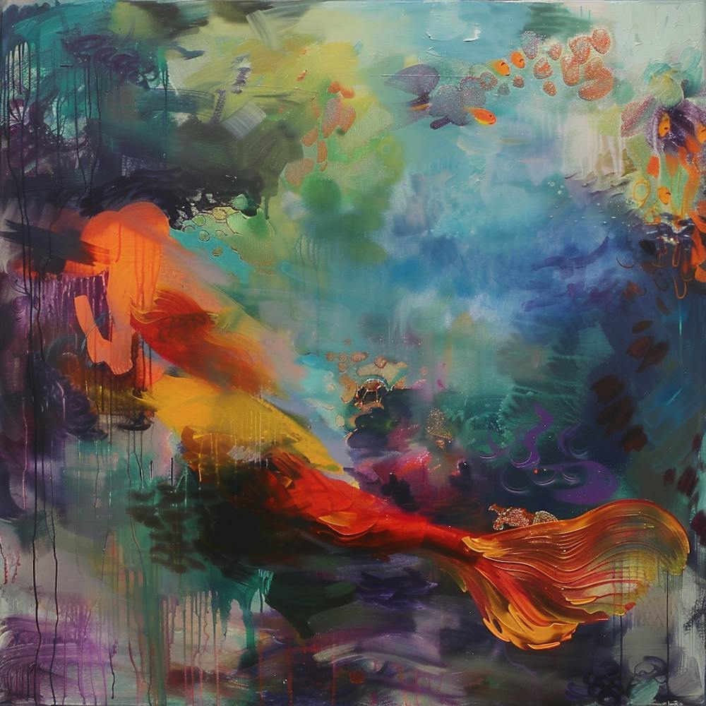 Mermaid Abstract