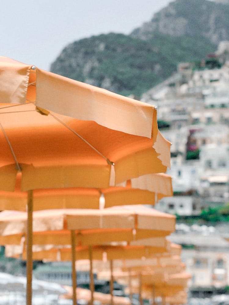 Umbrellas Amalfi Coast